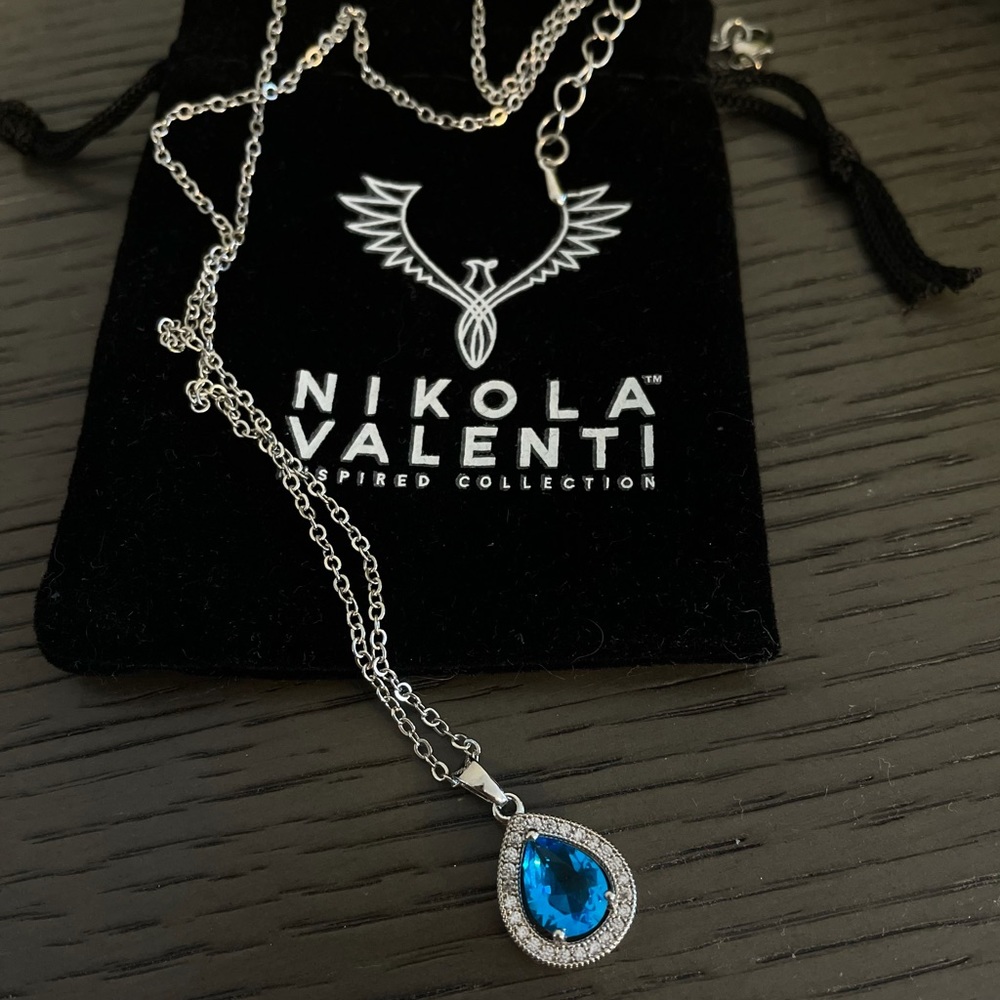 Nikola Valenti White Gold plated Necklace